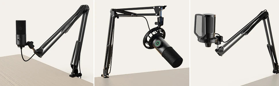 FIFINE CS1 - Braço de Microfone Ajustável, Montagem em Mesa FIFINE CS1 - Braço de Microfone Ajustável, Montagem em Mesa